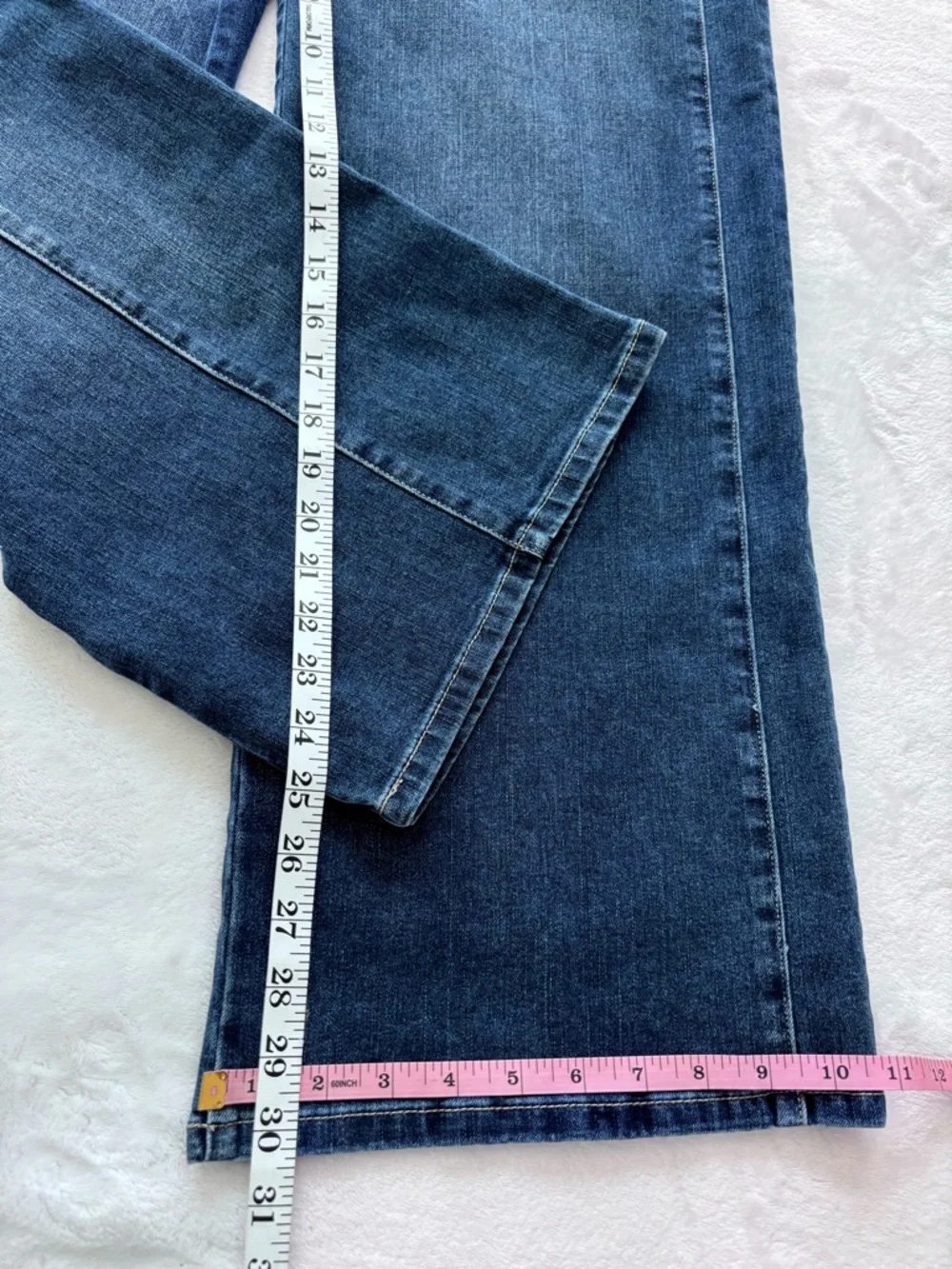 NAUTICA JEANS Wide Leg High Waist Side-Zip Sailor Jean--NWT--8 - Picture 16 of 16